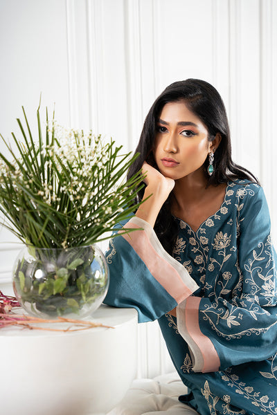 Amna Arshad | Zolu Collection 24 | Zuria by Amna Arshad - Designer Dress - Type: Luxury - Available at Libayah - 100% Original