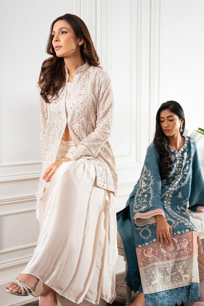 Amna Arshad | Zolu Collection 24 | Zuria by Amna Arshad - Designer Dress - Type: Luxury - Available at Libayah - 100% Original