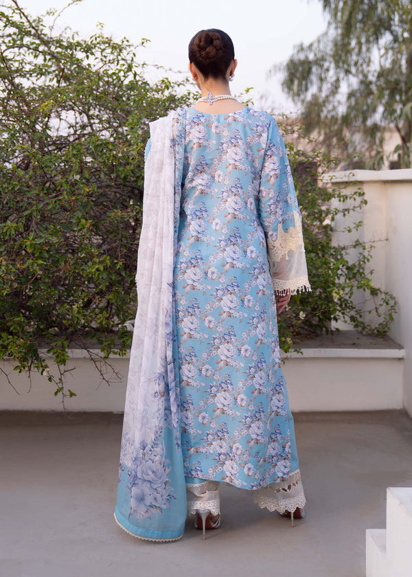Myeesha | Lamhay Luxury Lawn 25 | Shabnam by Myeesha - Designer Dress - Type: Ladies Clothes - Available at Libayah - 100% Original