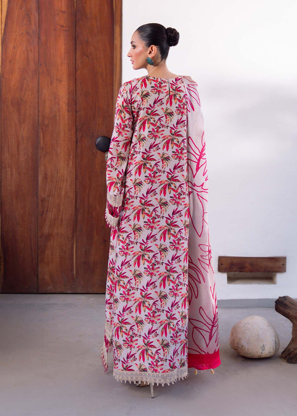 Myeesha | Lamhay Luxury Lawn 25 | Gulab by Myeesha - Designer Dress - Type: Ladies Clothes - Available at Libayah - 100% Original
