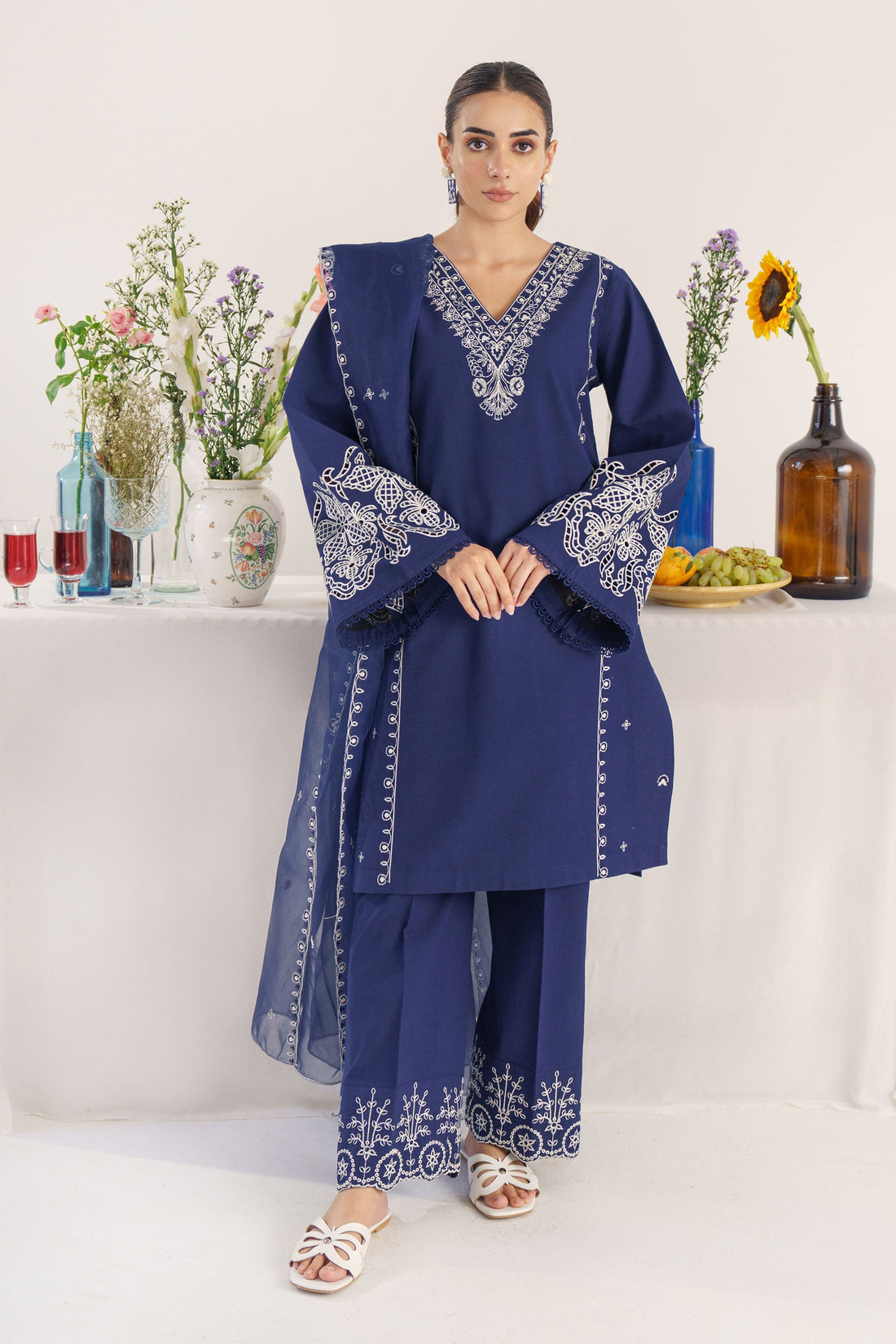 Hana | Garnished Dresses | Nuray by Hana - Designer Dress - Type: Ladies Clothes - Available at Libayah - 100% Original