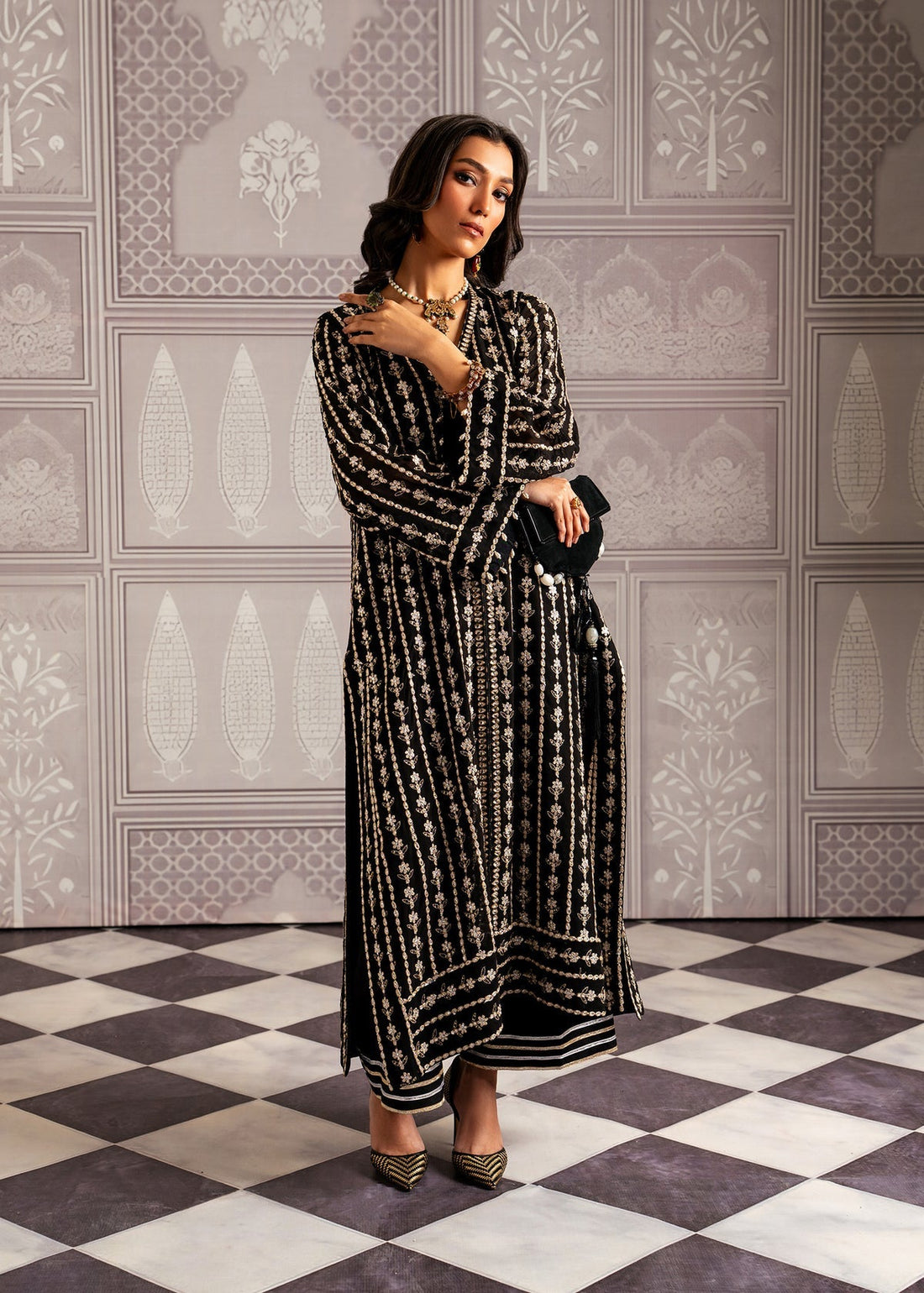 Mahgul | Echoes of Elara | Izzah by Mahgul - Designer Dress - Type: Ladies Clothes - Available at Libayah - 100% Original
