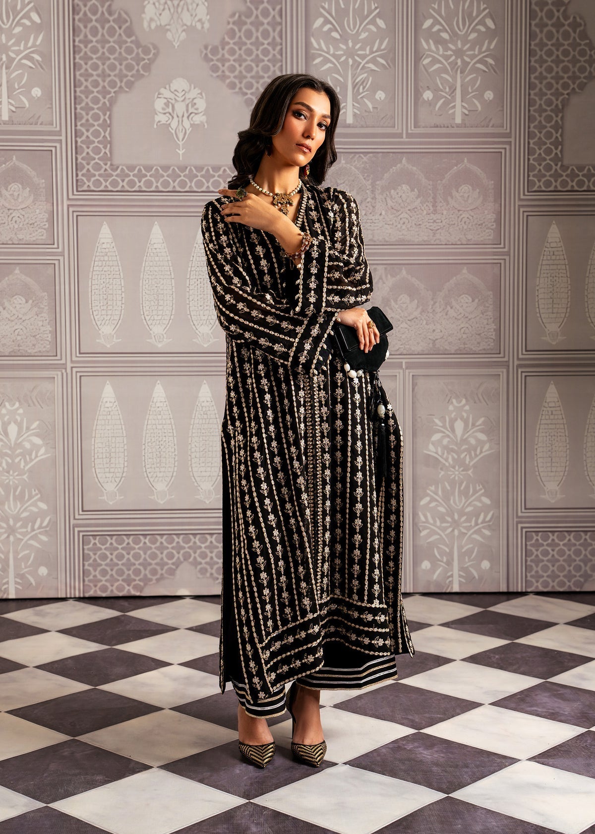 Mahgul | Echoes of Elara | Izzah by Mahgul - Designer Dress - Type: Ladies Clothes - Available at Libayah - 100% Original