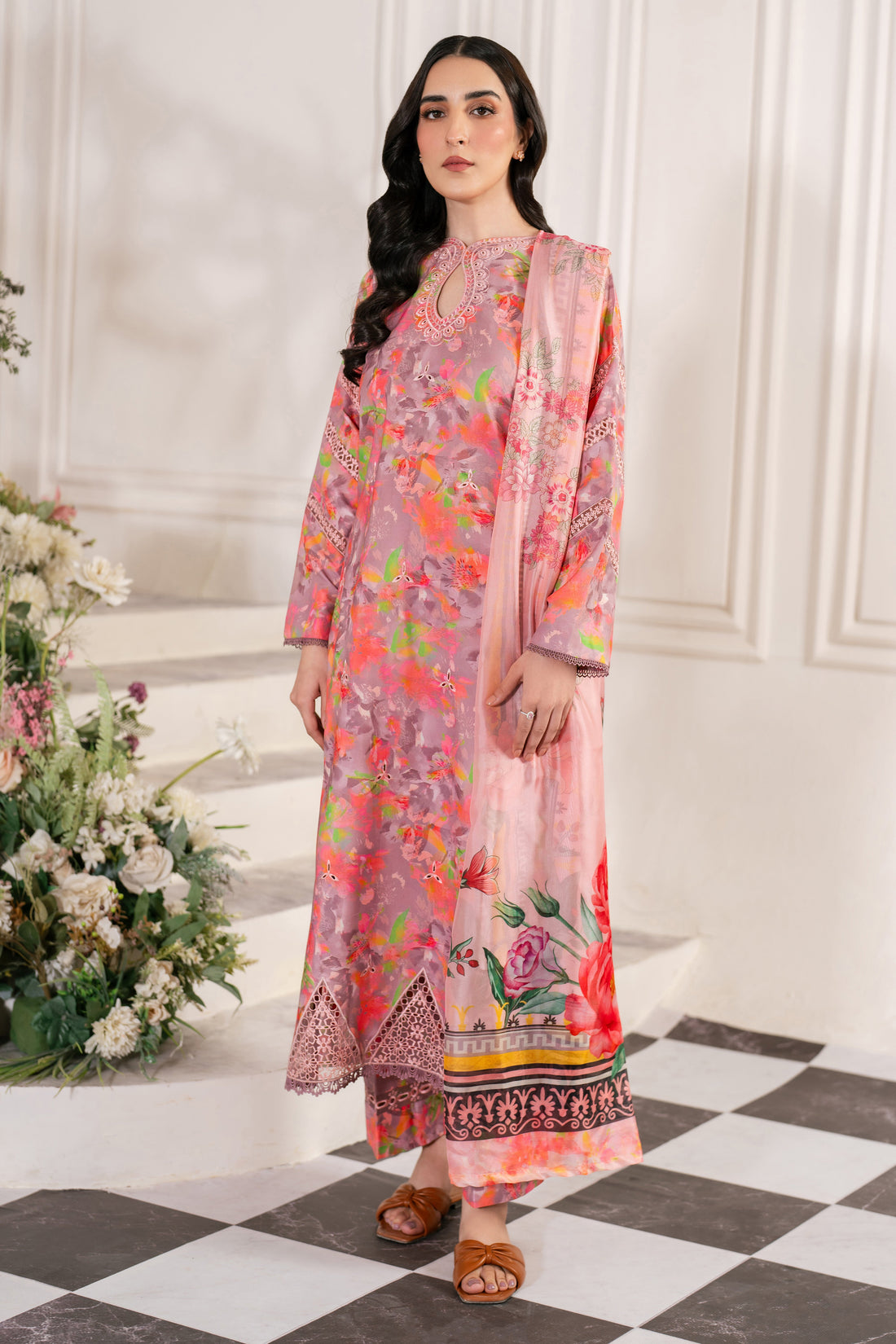 Hana | Floral Symphony | Whirl by Hana - Designer Dress - Type: Ladies Clothes - Available at Libayah - 100% Original