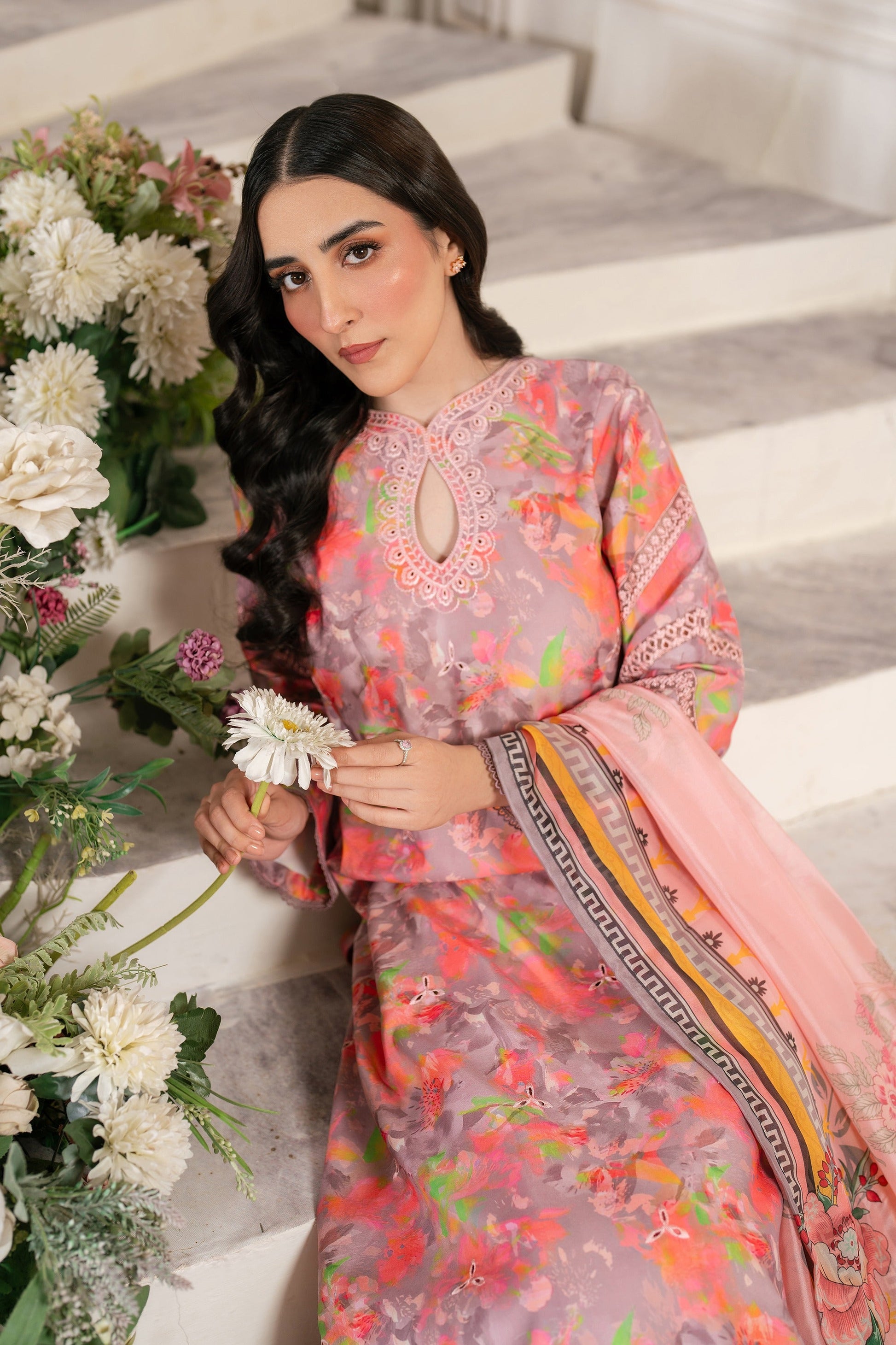 Hana | Floral Symphony | Whirl by Hana - Designer Dress - Type: Ladies Clothes - Available at Libayah - 100% Original