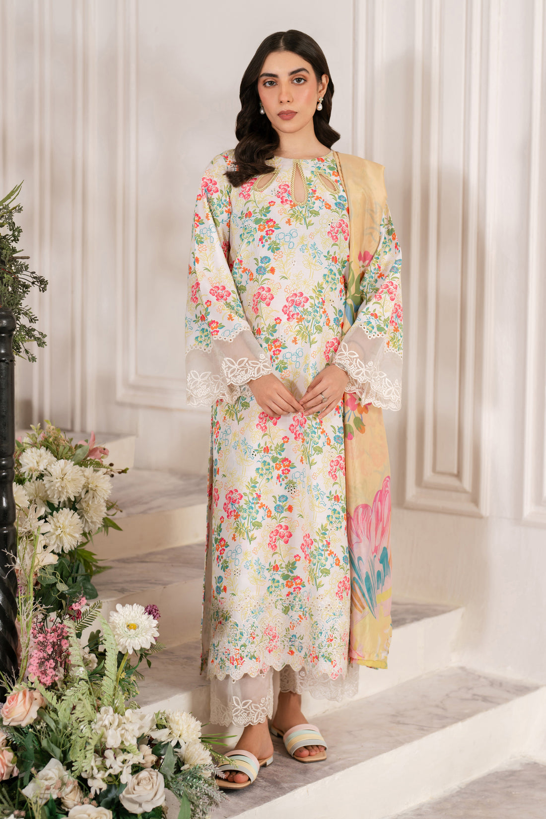 Hana | Floral Symphony | Razzle by Hana - Designer Dress - Type: Ladies Clothes - Available at Libayah - 100% Original