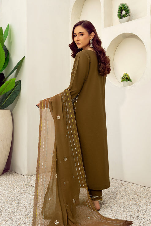 Kross Kulture | Parishay Luxury Collection | Garnet UN-00707 by Kross Kulture - Designer Dress - Type: Ladies Clothes - Available at Libayah - 100% Original