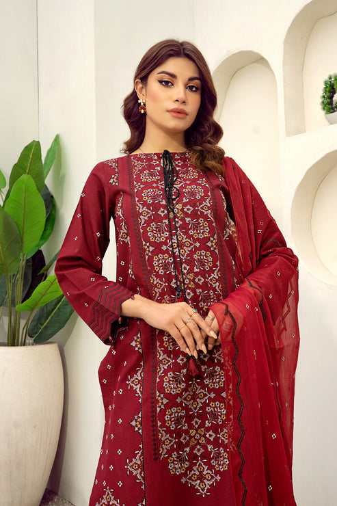 Kross Kulture | Parishay Luxury Collection | Regal UN-00705 by Kross Kulture - Designer Dress - Type: Ladies Clothes - Available at Libayah - 100% Original