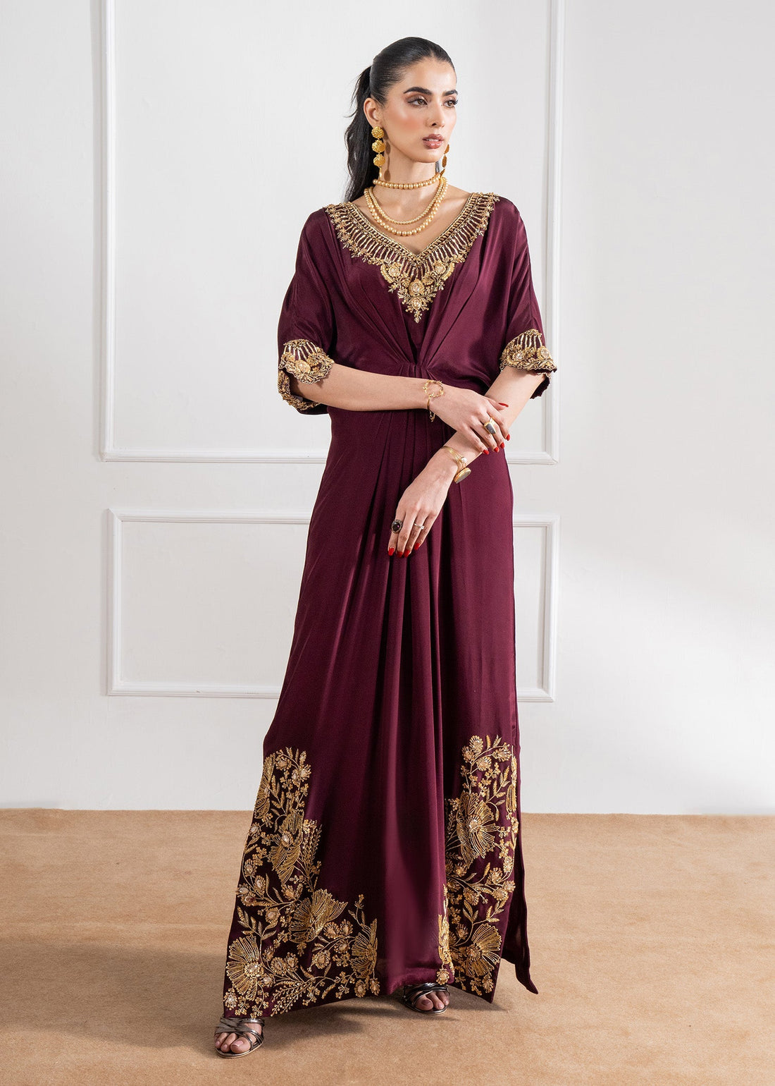 Maria Osama Khan | Celeste 24 Formals | Celine by Maria Osama Khan - Designer Dress - Type: Ladies Clothes - Available at Libayah - 100% Original