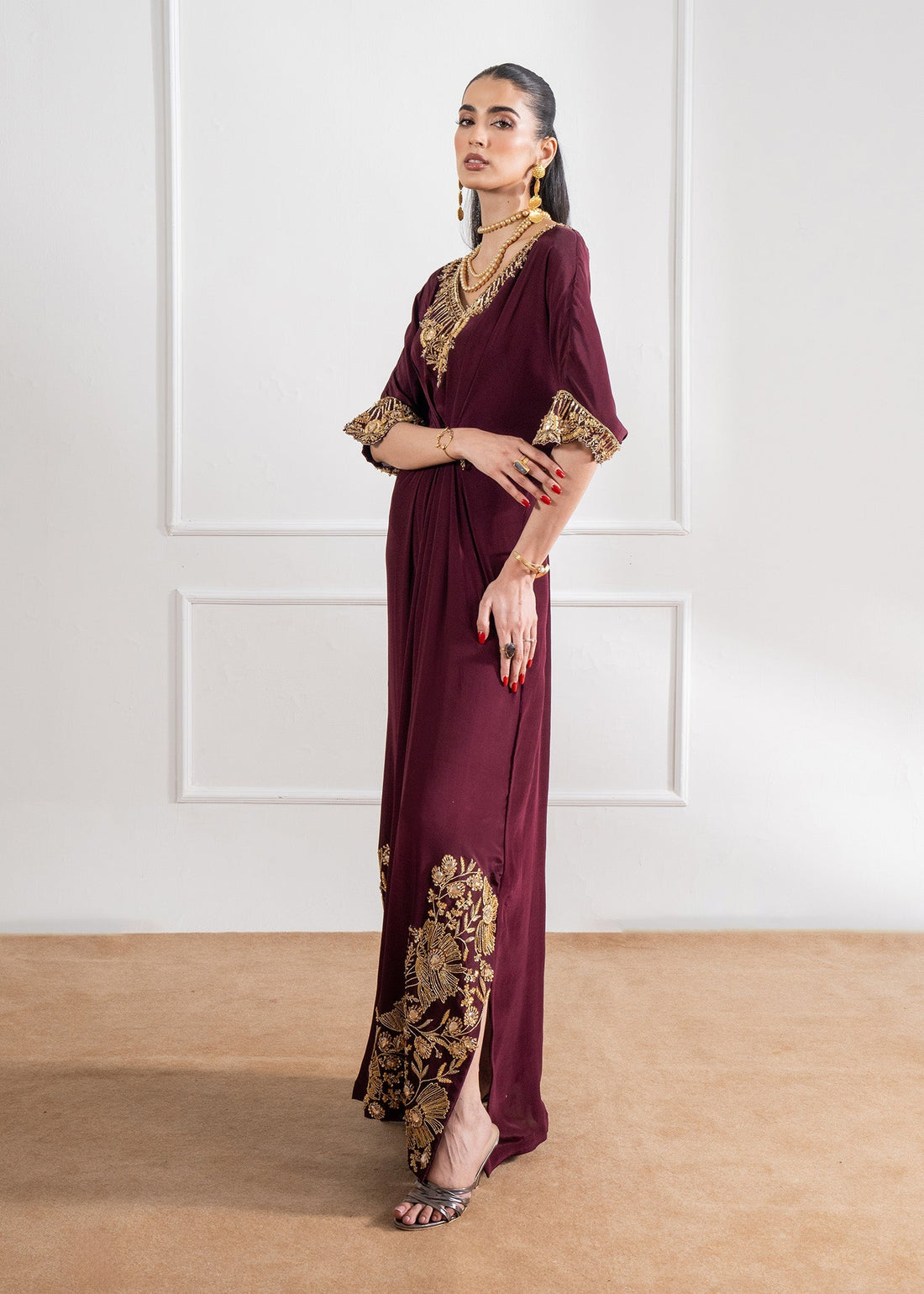 Maria Osama Khan | Celeste 24 Formals | Celine by Maria Osama Khan - Designer Dress - Type: Ladies Clothes - Available at Libayah - 100% Original