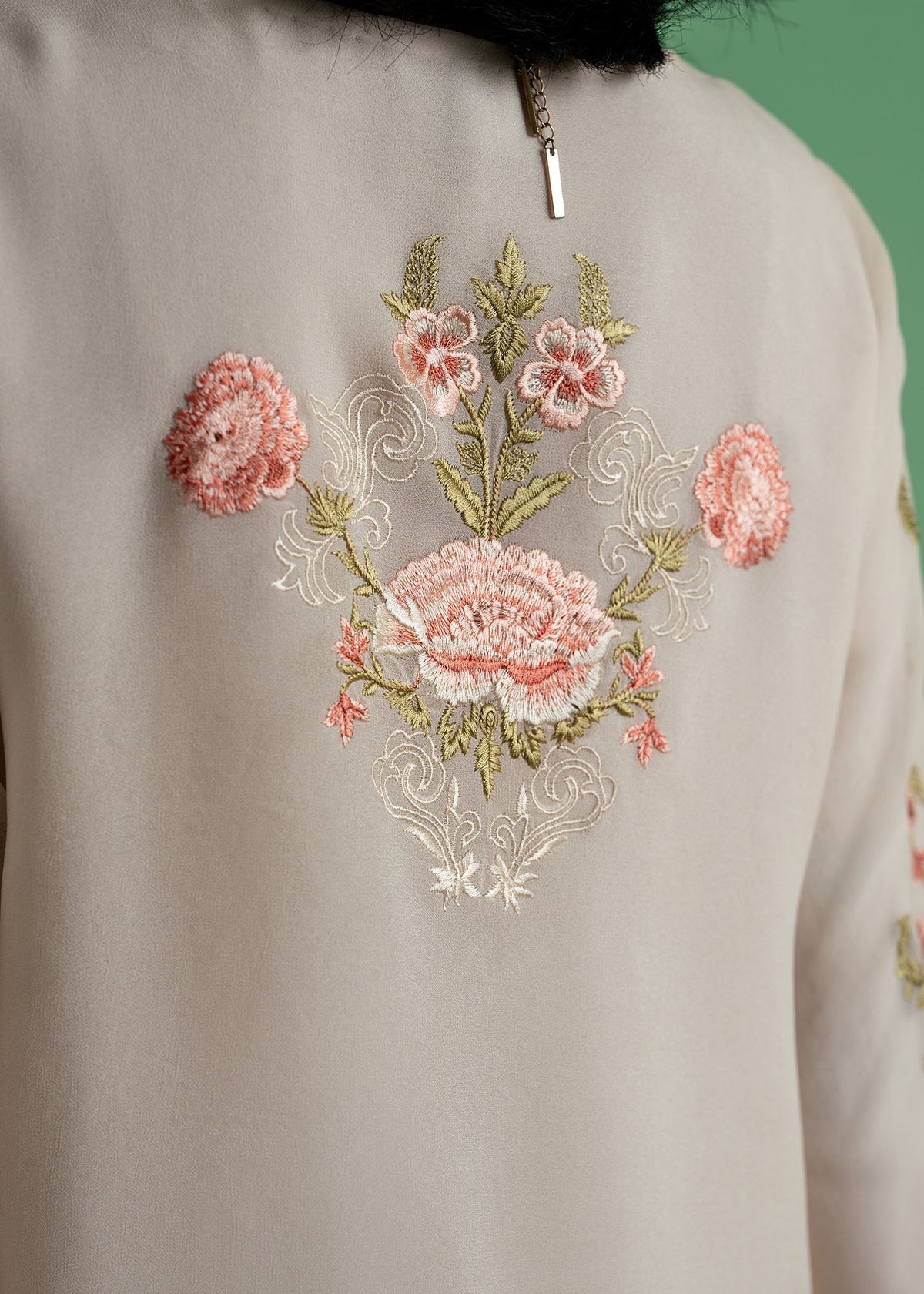 Mahgul | Echoes of Elara | Soft Dust by Mahgul - Designer Dress - Type: Ladies Clothes - Available at Libayah - 100% Original