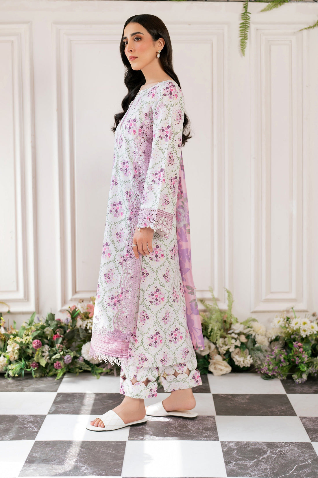 Hana | Floral Symphony | Violetbloom by Hana - Designer Dress - Type: Ladies Clothes - Available at Libayah - 100% Original