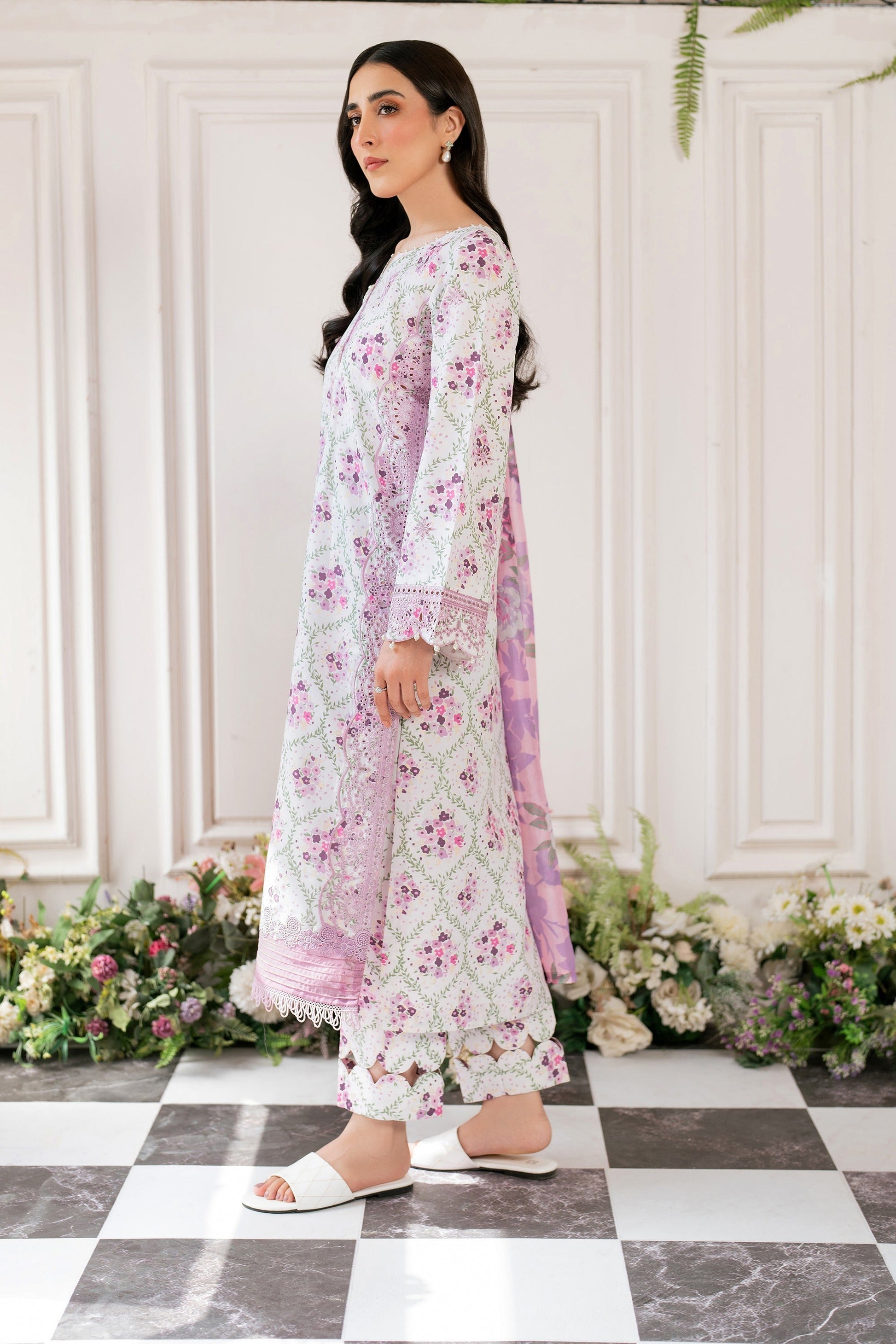 Hana | Floral Symphony | Violetbloom by Hana - Designer Dress - Type: Ladies Clothes - Available at Libayah - 100% Original