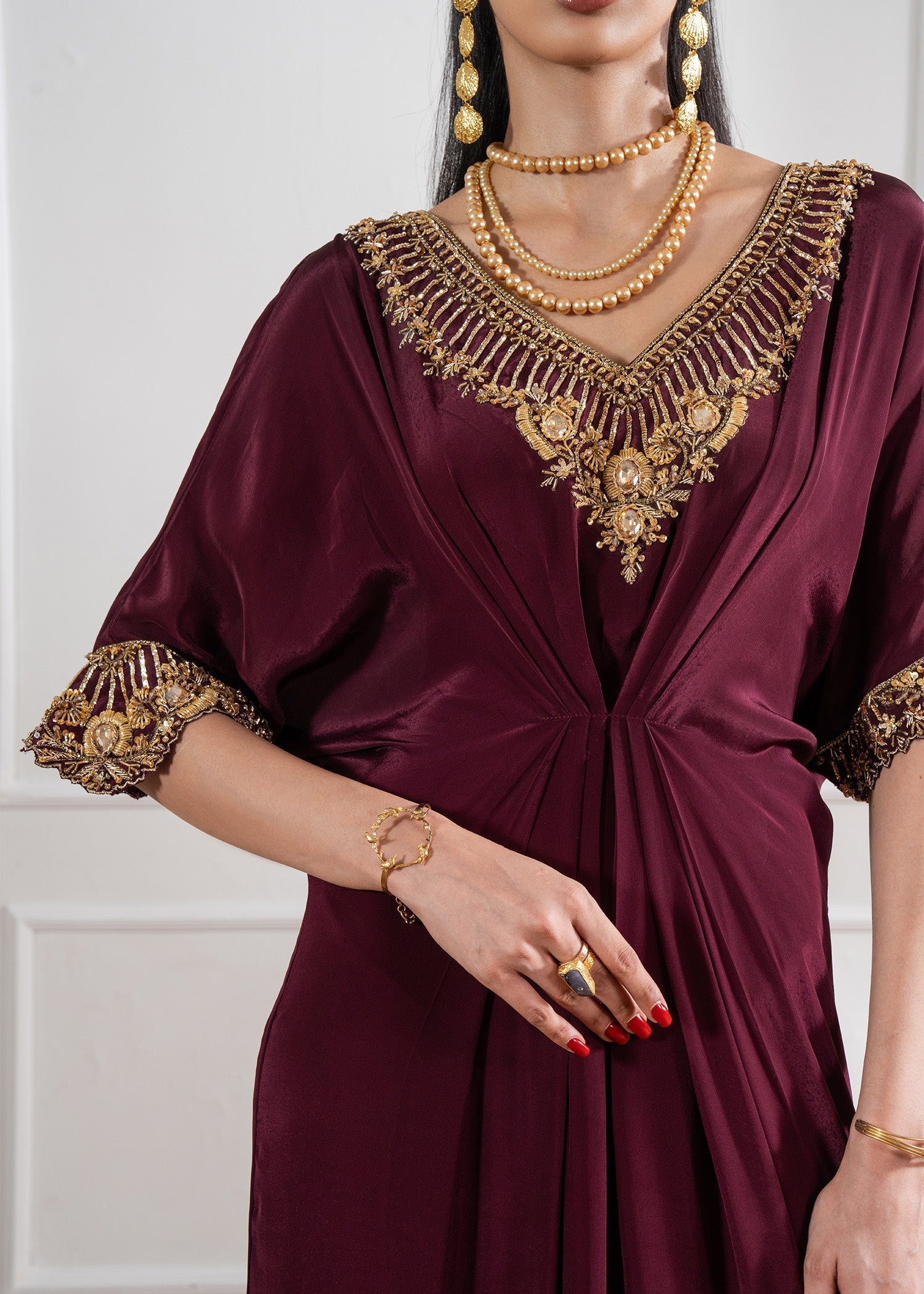 Maria Osama Khan | Celeste 24 Formals | Celine by Maria Osama Khan - Designer Dress - Type: Ladies Clothes - Available at Libayah - 100% Original