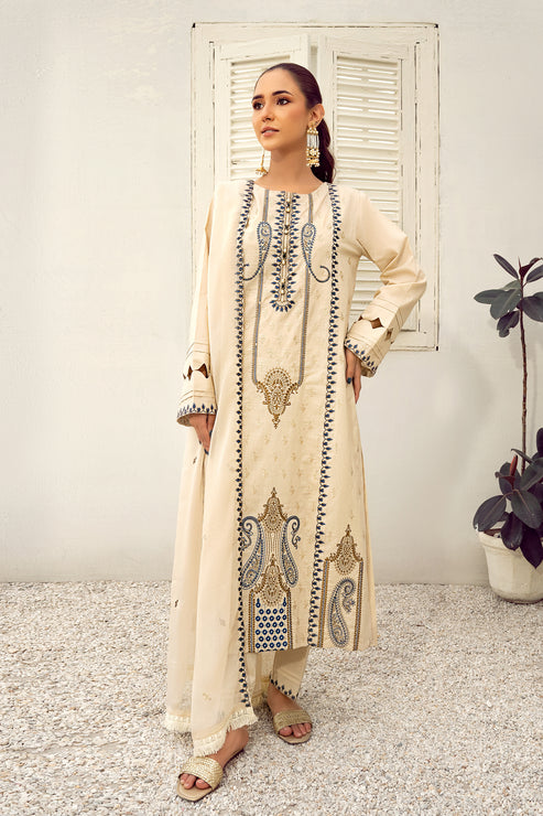 Kross Kulture | Parishay Luxury Collection | Jasmine UN-00706 by Kross Kulture - Designer Dress - Type: Ladies Clothes - Available at Libayah - 100% Original