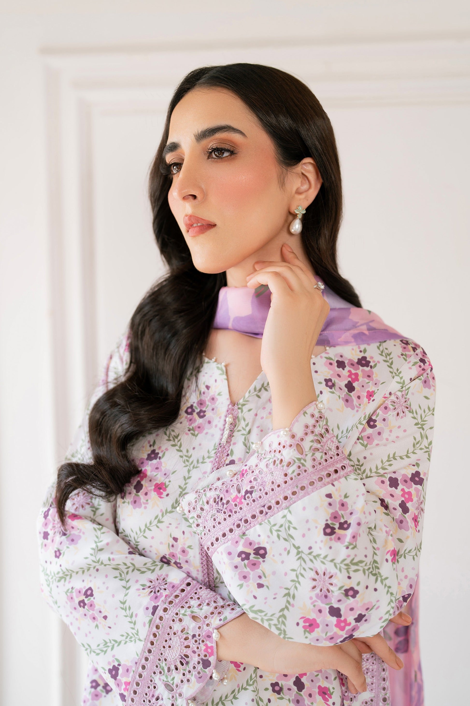 Hana | Floral Symphony | Violetbloom by Hana - Designer Dress - Type: Ladies Clothes - Available at Libayah - 100% Original