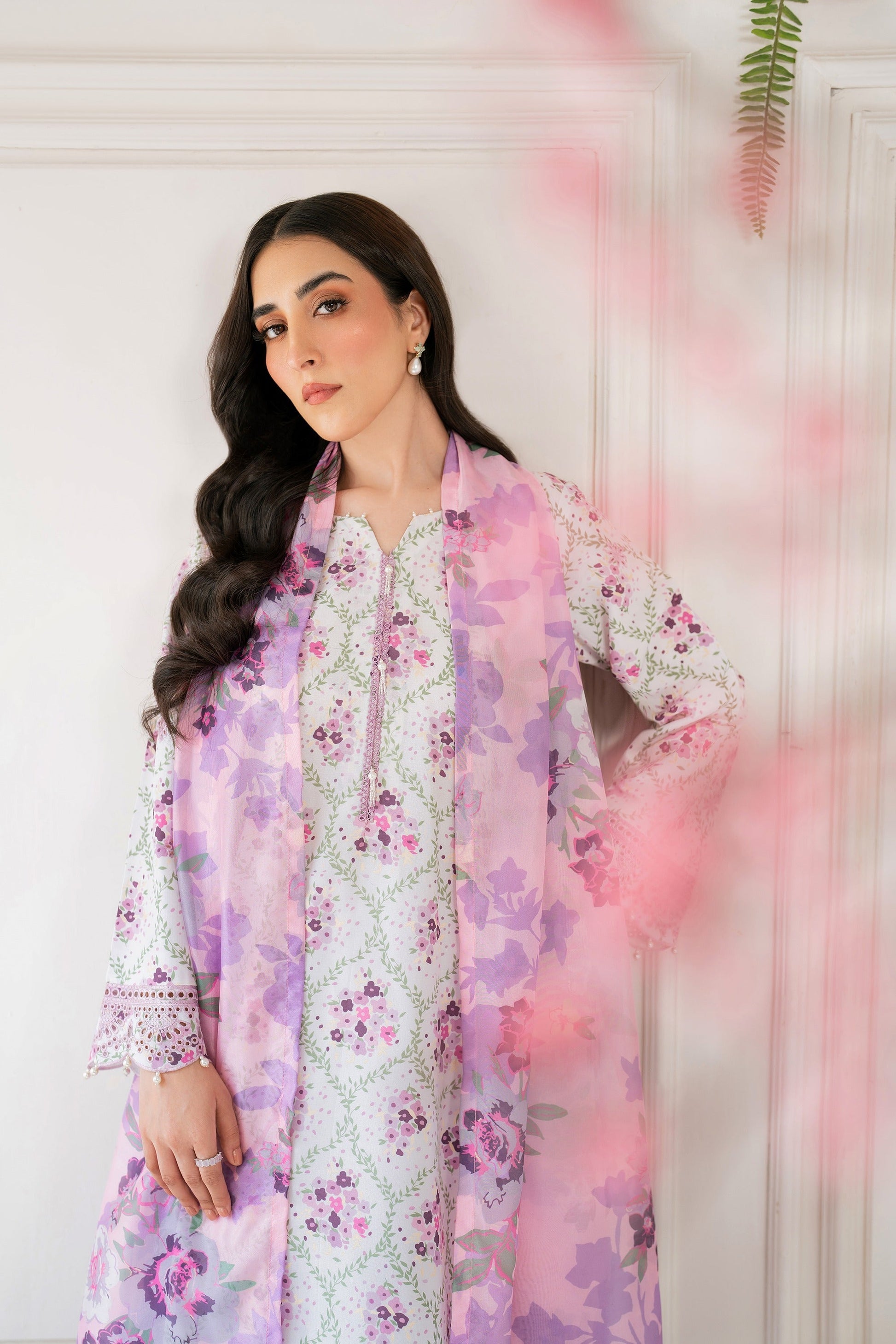 Hana | Floral Symphony | Violetbloom by Hana - Designer Dress - Type: Ladies Clothes - Available at Libayah - 100% Original
