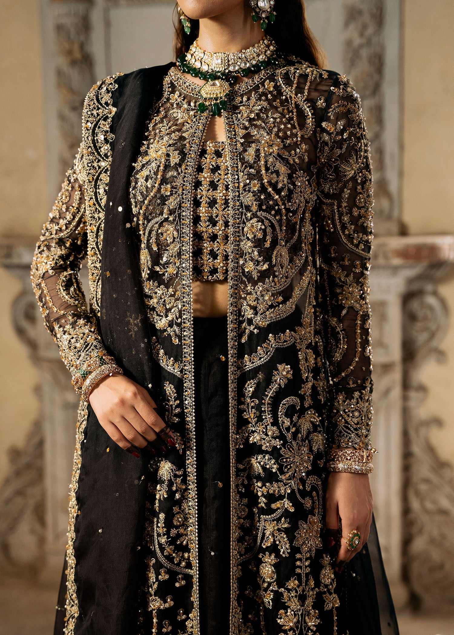 Kanwal Malik | Sajni Wedding Formals 24 | Shahtaj by Kanwal Malik - Designer Dress - Type: Bridal - Available at Libayah - 100% Original