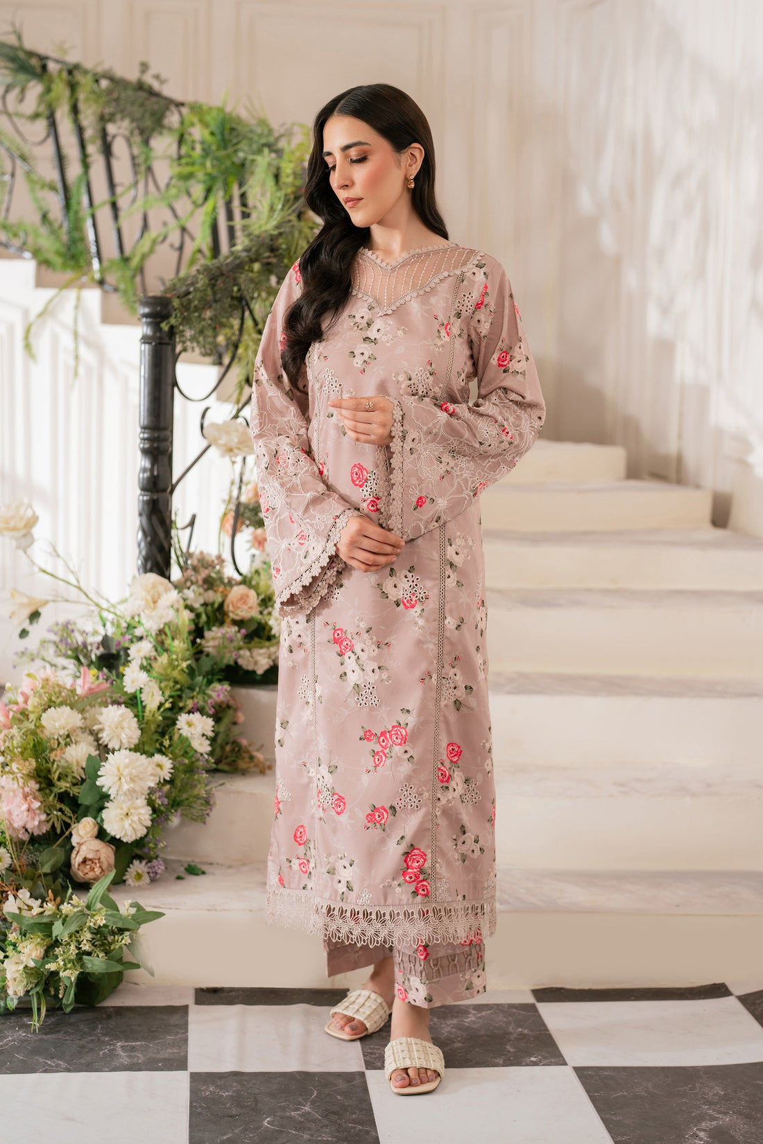 Hana | Floral Symphony | Rustique by Hana - Designer Dress - Type: Ladies Clothes - Available at Libayah - 100% Original