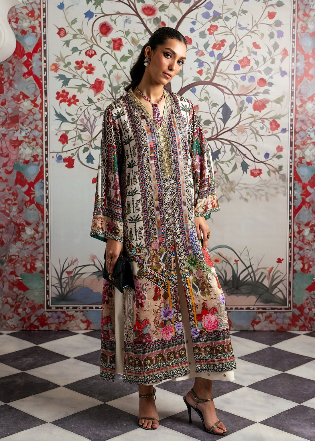 Mahgul | Echoes of Elara | Old Stories by Mahgul - Designer Dress - Type: Ladies Clothes - Available at Libayah - 100% Original
