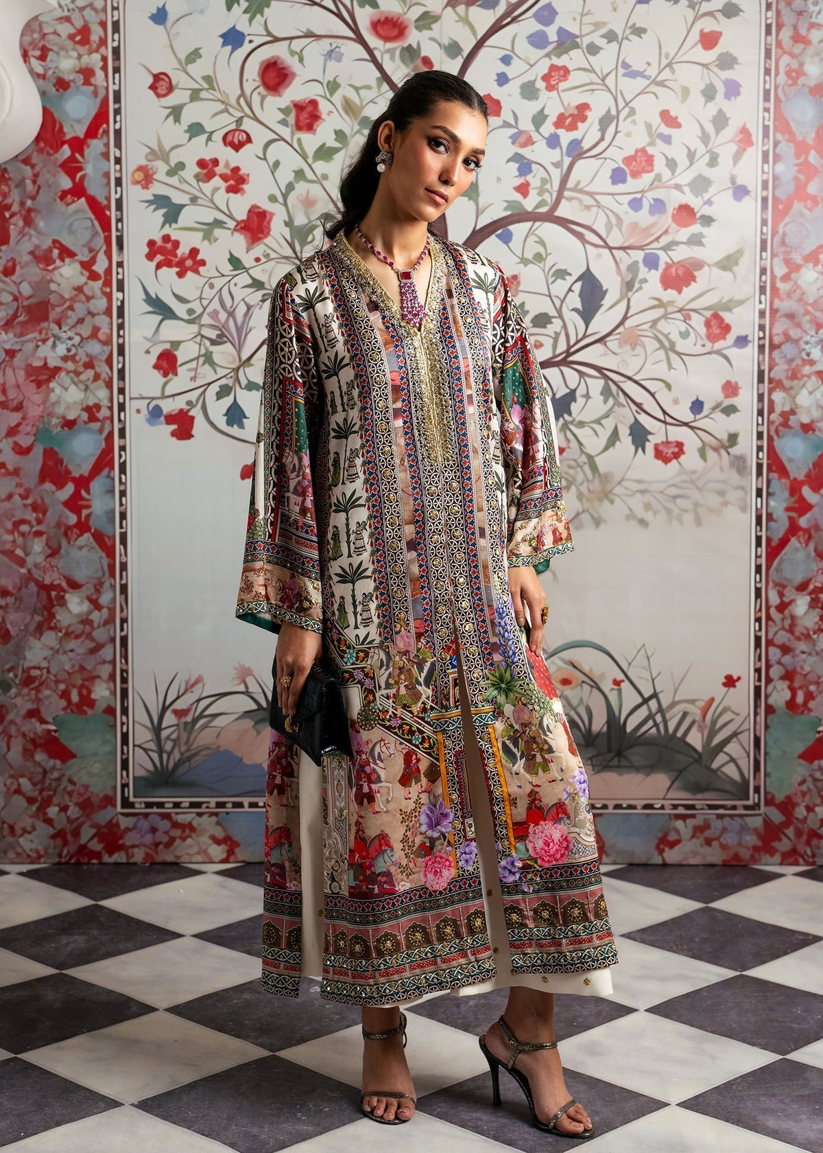 Mahgul | Echoes of Elara | Old Stories by Mahgul - Designer Dress - Type: Ladies Clothes - Available at Libayah - 100% Original