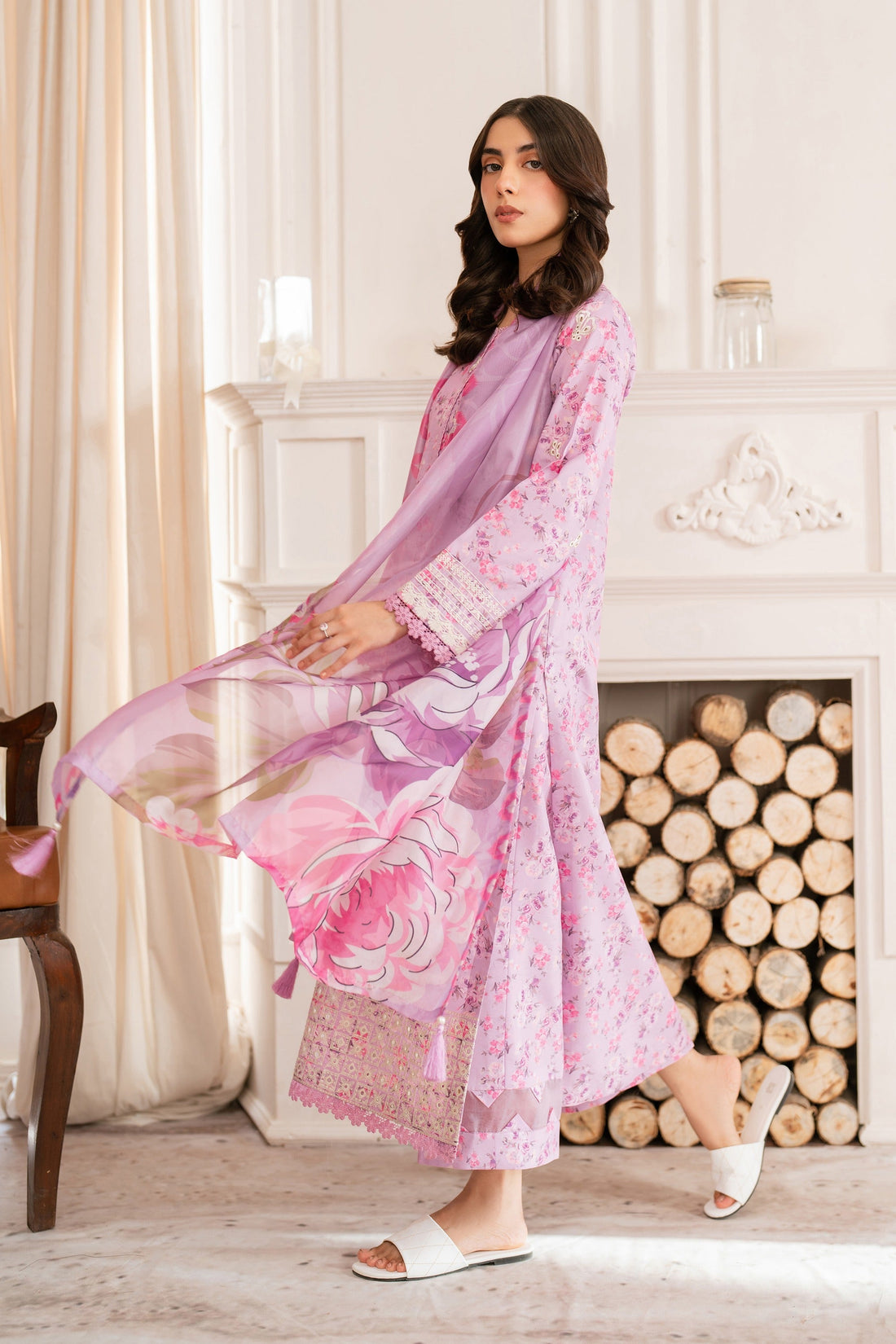 Hana | Floral Symphony | Cupid by Hana - Designer Dress - Type: Ladies Clothes - Available at Libayah - 100% Original