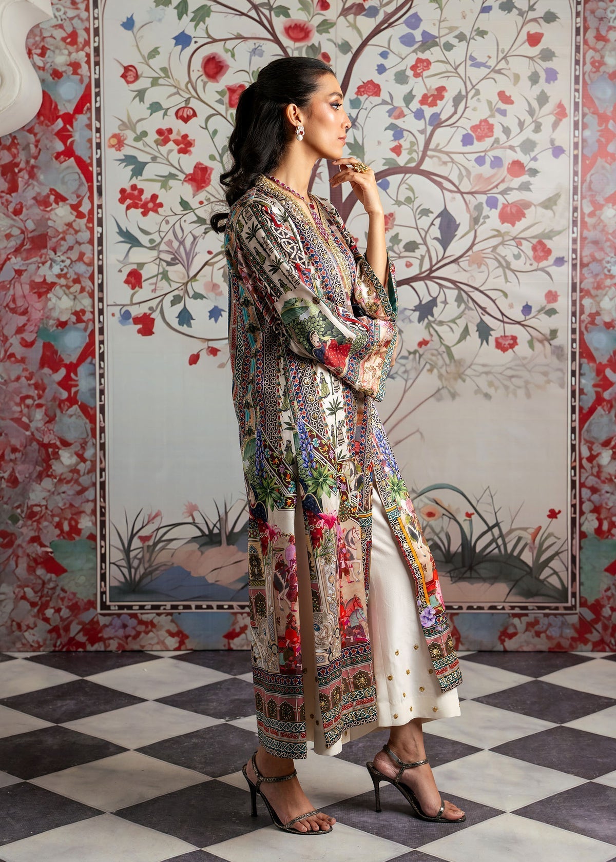 Mahgul | Echoes of Elara | Old Stories by Mahgul - Designer Dress - Type: Ladies Clothes - Available at Libayah - 100% Original