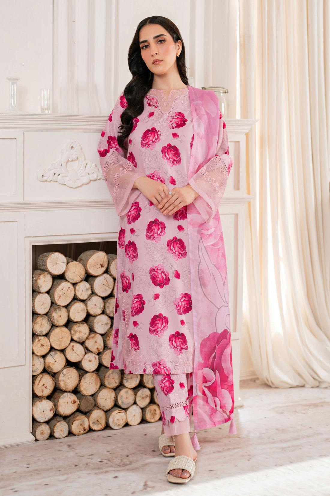 Hana | Floral Symphony | Blushful by Hana - Designer Dress - Type: Ladies Clothes - Available at Libayah - 100% Original