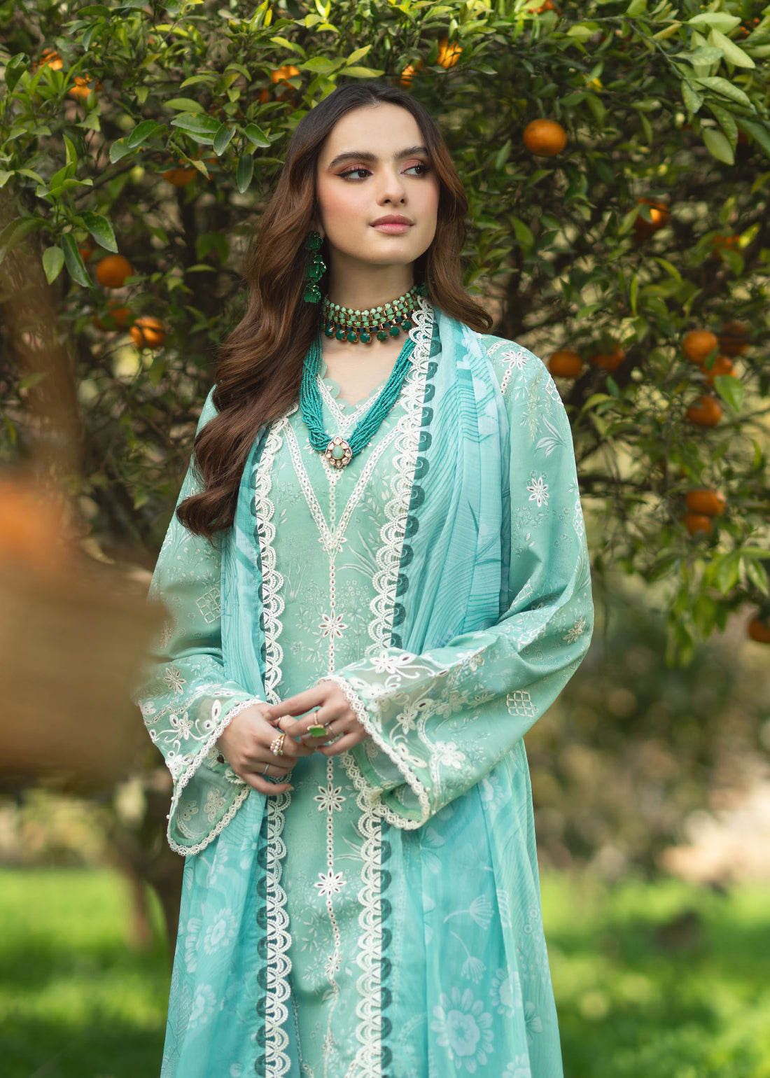 Sardinia | Printkari Lawn Edit 25 | Day Lily by Sardinia - Designer Dress - Type: Ladies Clothes - Available at Libayah - 100% Original