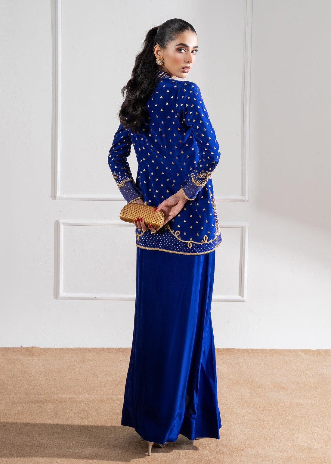Maria Osama Khan | Celeste 24 Formals | Electra by Maria Osama Khan - Designer Dress - Type: Ladies Clothes - Available at Libayah - 100% Original