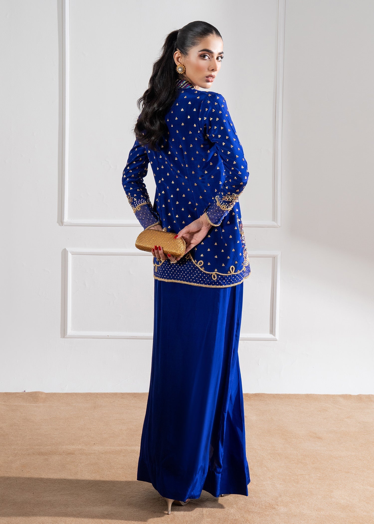 Maria Osama Khan | Celeste 24 Formals | Electra by Maria Osama Khan - Designer Dress - Type: Ladies Clothes - Available at Libayah - 100% Original