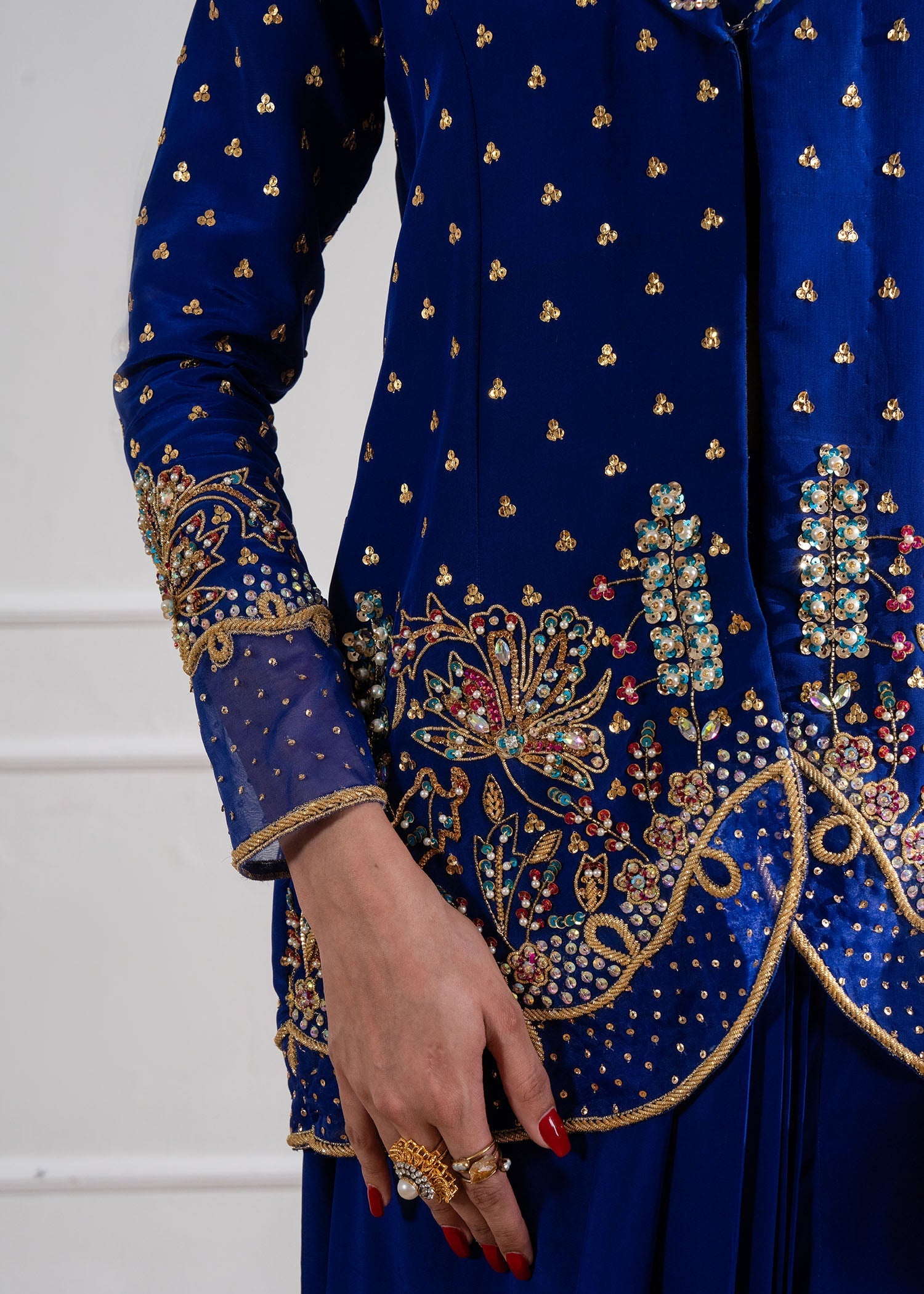 Maria Osama Khan | Celeste 24 Formals | Electra by Maria Osama Khan - Designer Dress - Type: Ladies Clothes - Available at Libayah - 100% Original