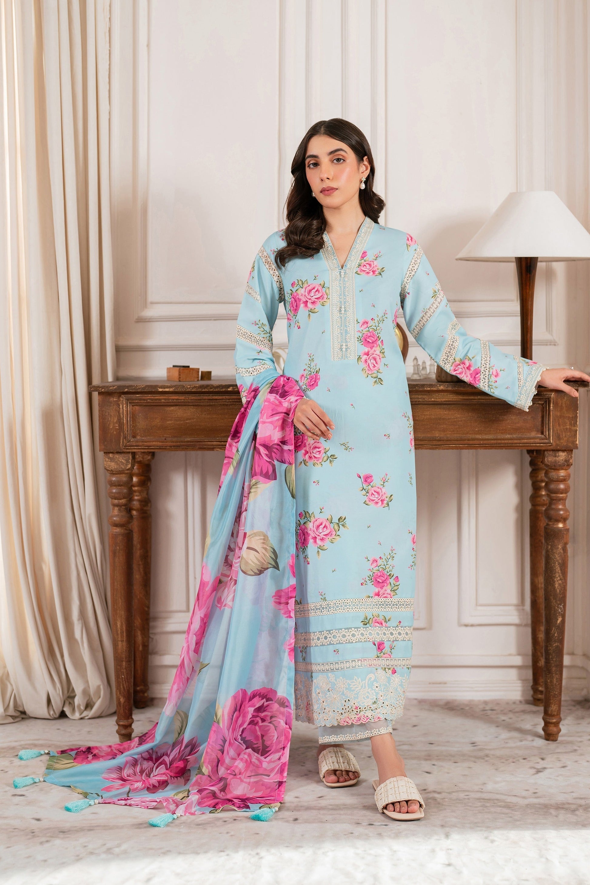 Hana | Floral Symphony | Icebloom by Hana - Designer Dress - Type: Ladies Clothes - Available at Libayah - 100% Original