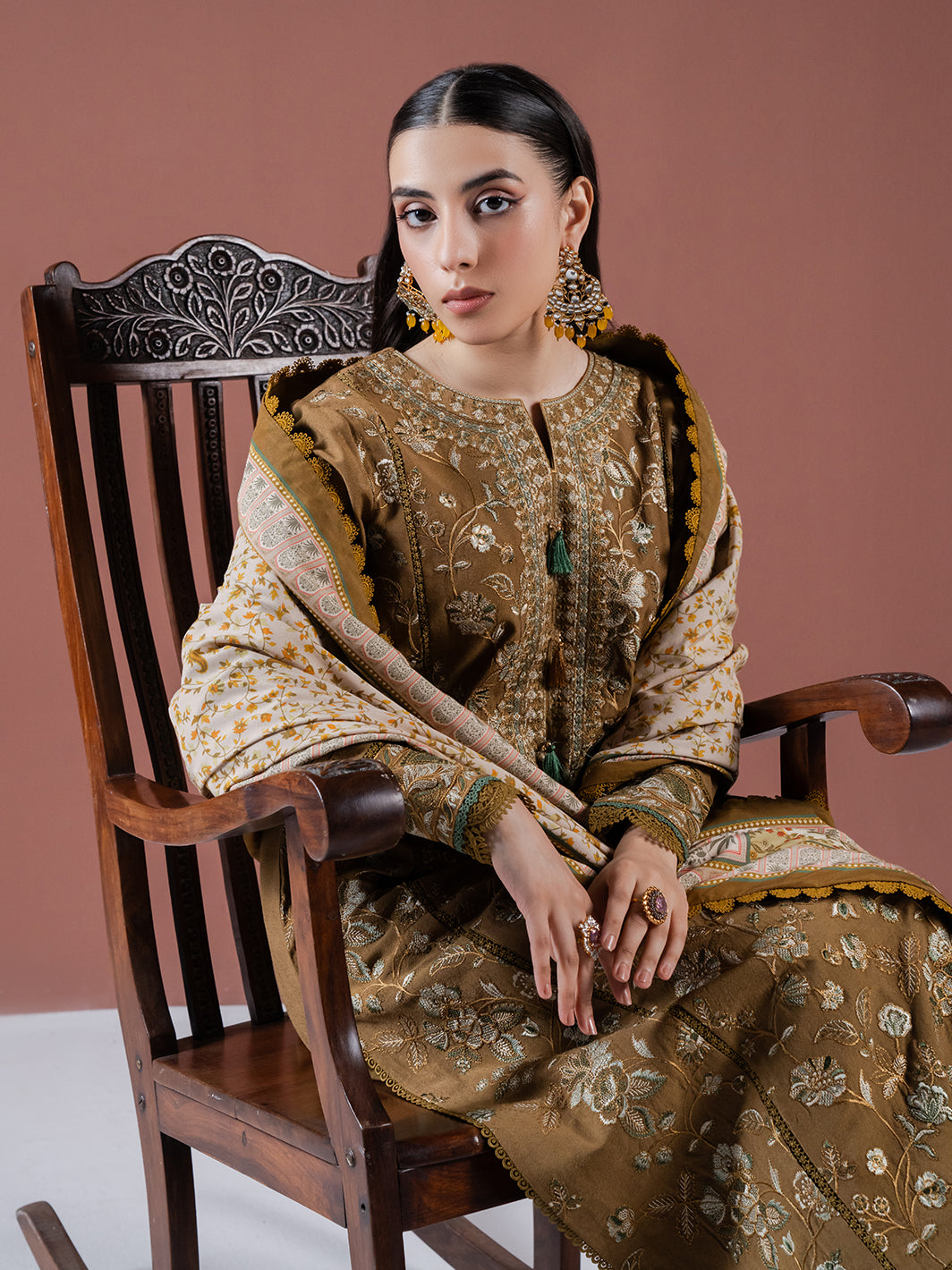 Faiza Faisal | Winter Edit 2024 | EMIRA by Faiza Faisal - Designer Dress - Type: Ladies Clothes - Available at Libayah - 100% Original