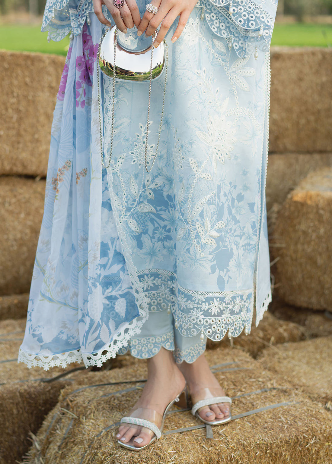 Sardinia | Printkari Lawn Edit 25 | Iris by Sardinia - Designer Dress - Type: Ladies Clothes - Available at Libayah - 100% Original