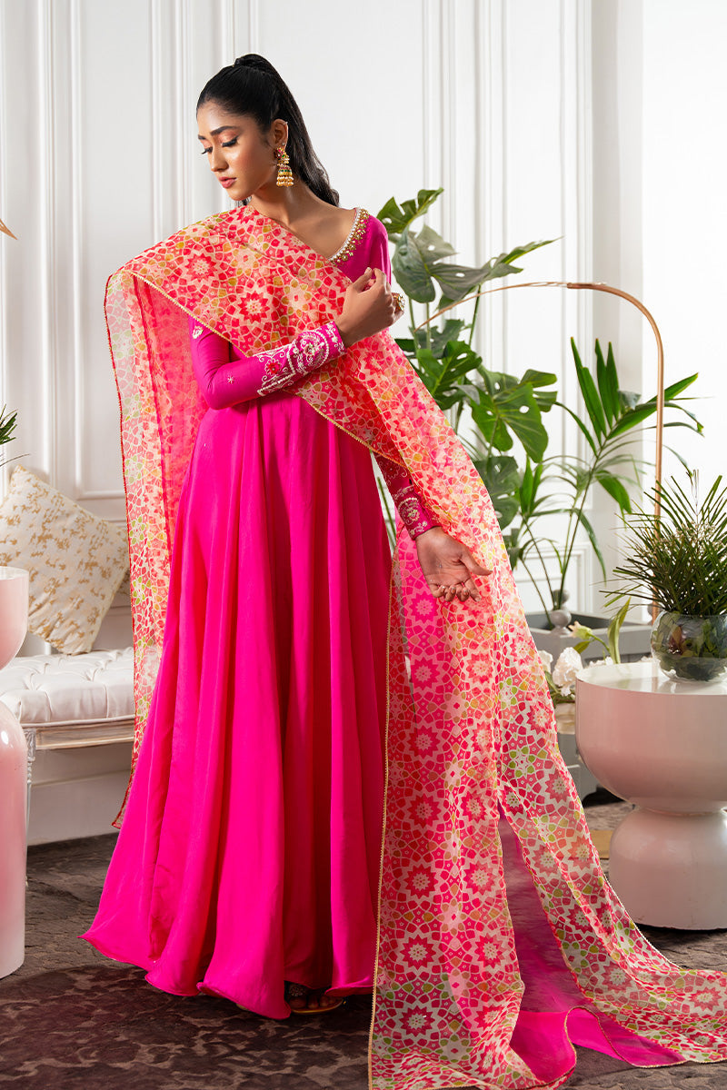 Amna Arshad | Zolu Collection 24 | Gulal by Amna Arshad - Designer Dress - Type: Luxury - Available at Libayah - 100% Original