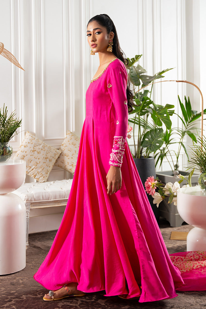 Amna Arshad | Zolu Collection 24 | Gulal by Amna Arshad - Designer Dress - Type: Luxury - Available at Libayah - 100% Original