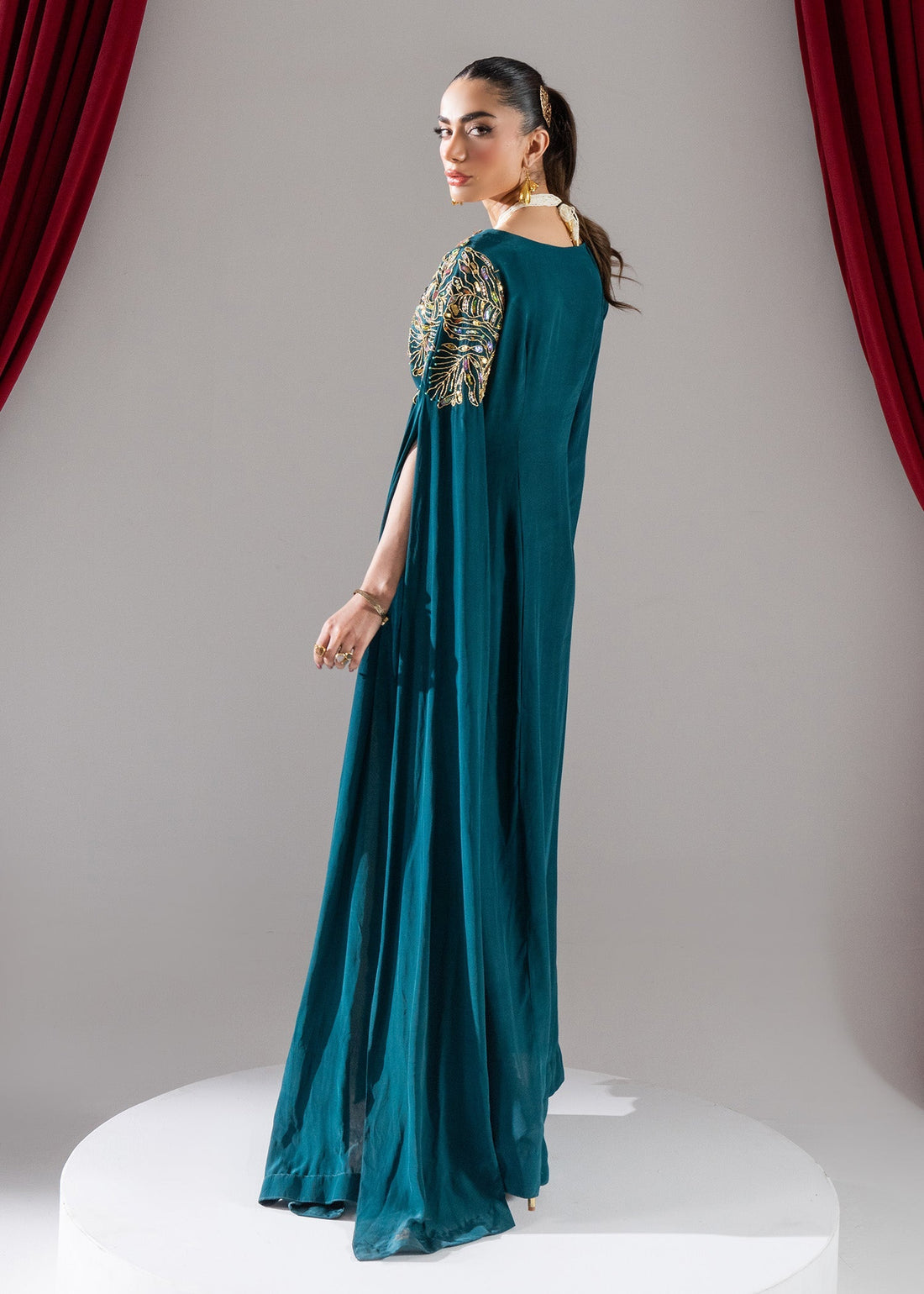 Maria Osama Khan | Celeste 24 Formals | Elysian by Maria Osama Khan - Designer Dress - Type: Ladies Clothes - Available at Libayah - 100% Original