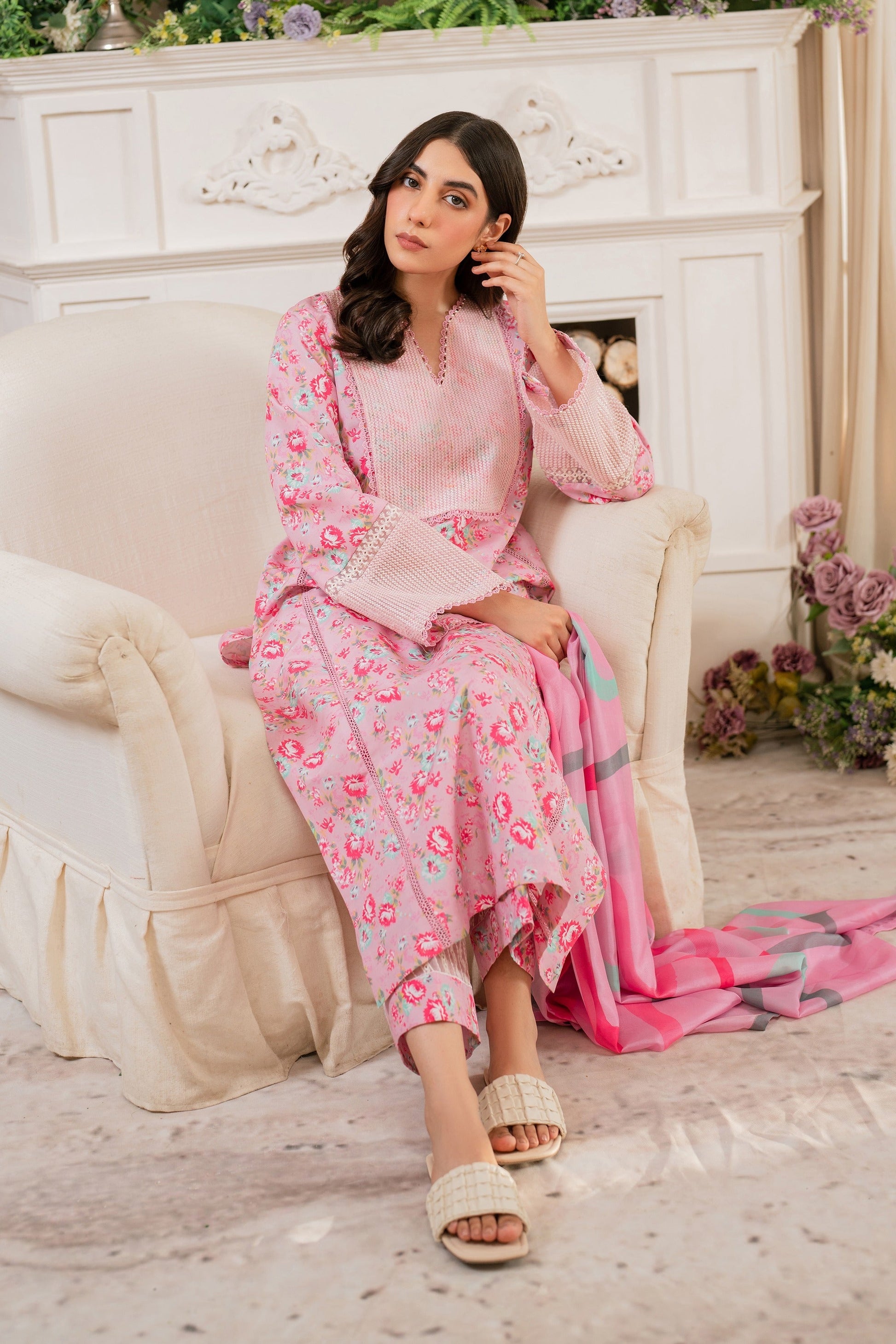 Hana | Floral Symphony | Primrose by Hana - Designer Dress - Type: Ladies Clothes - Available at Libayah - 100% Original