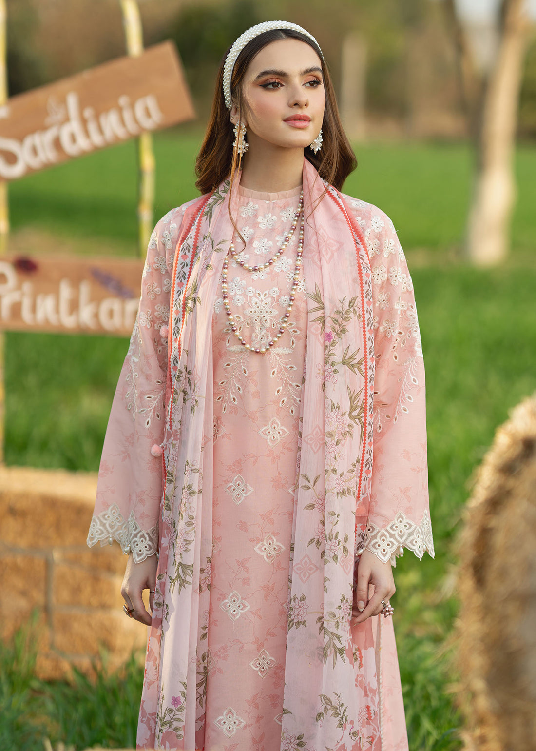 Sardinia | Printkari Lawn Edit 25 | Dahlia by Sardinia - Designer Dress - Type: Ladies Clothes - Available at Libayah - 100% Original