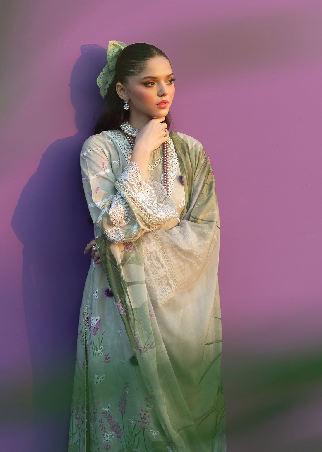 Sardinia | Printkari Lawn Edit 25 | Zinnia by Sardinia - Designer Dress - Type: Ladies Clothes - Available at Libayah - 100% Original