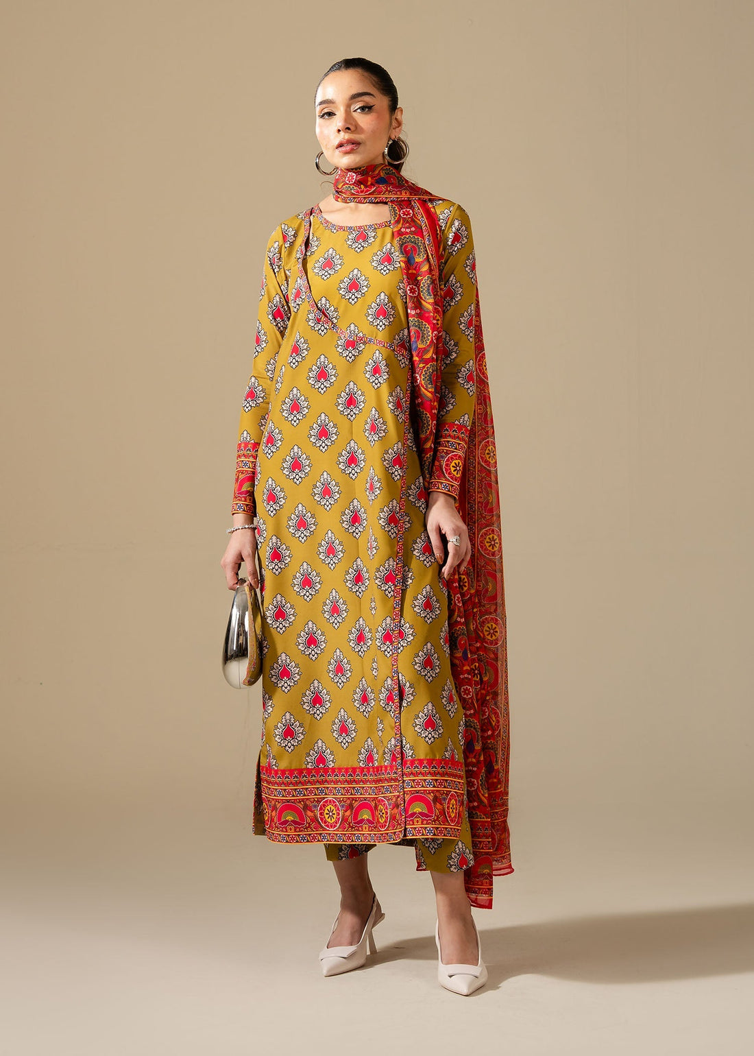 Maria Osama Khan | Retro Vol 3 | Bohra by Maria Osama Khan - Designer Dress - Type: Ladies Clothes - Available at Libayah - 100% Original