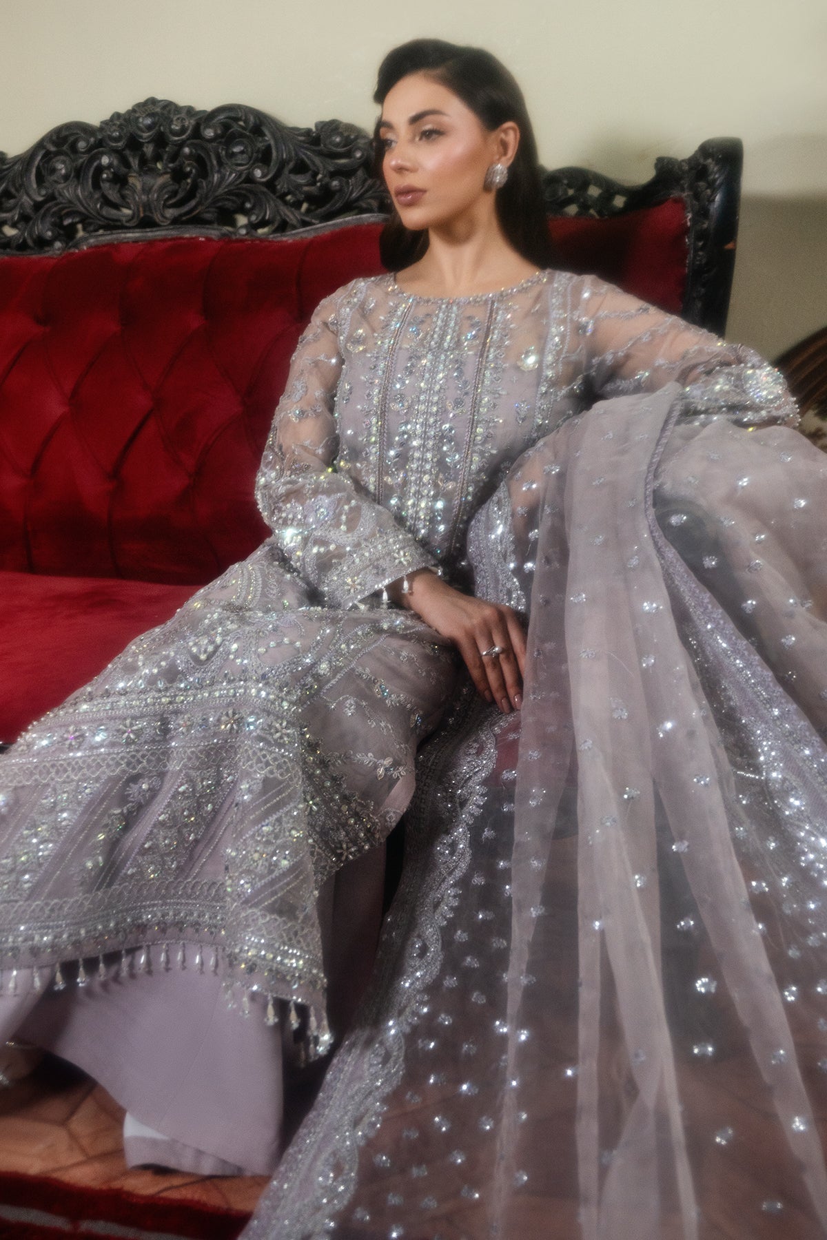 Mina Kashif | Kahani Formals | Rukhsar by Mina Kashif - Designer Dress - Type: Ladies Clothes - Available at Libayah - 100% Original