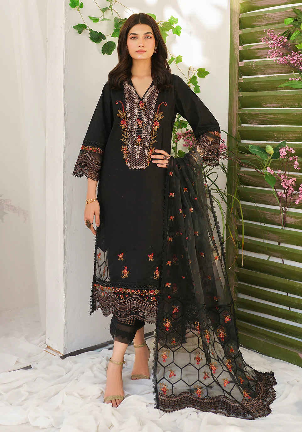 Zarqash | Belle Ame 24 | BL 007 Jardin Noir by Zarqash - Designer Dress - Type: Ladies Clothes - Available at Libayah - 100% Original