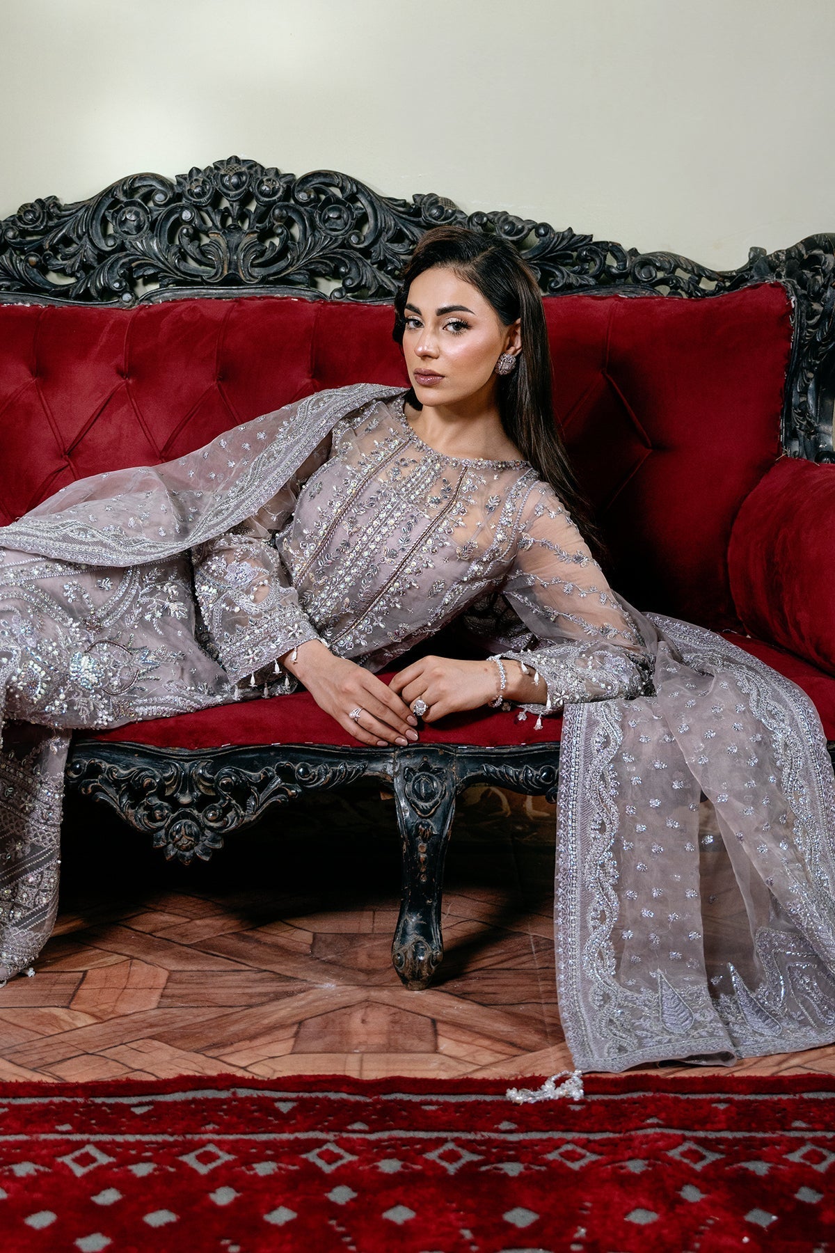 Mina Kashif | Kahani Formals | Rukhsar by Mina Kashif - Designer Dress - Type: Ladies Clothes - Available at Libayah - 100% Original
