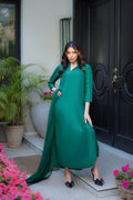 Erum Khan | Nue 25 | Ocean Jewel by Erum Khan - Designer Dress - Type: Ladies Clothes - Available at Libayah - 100% Original