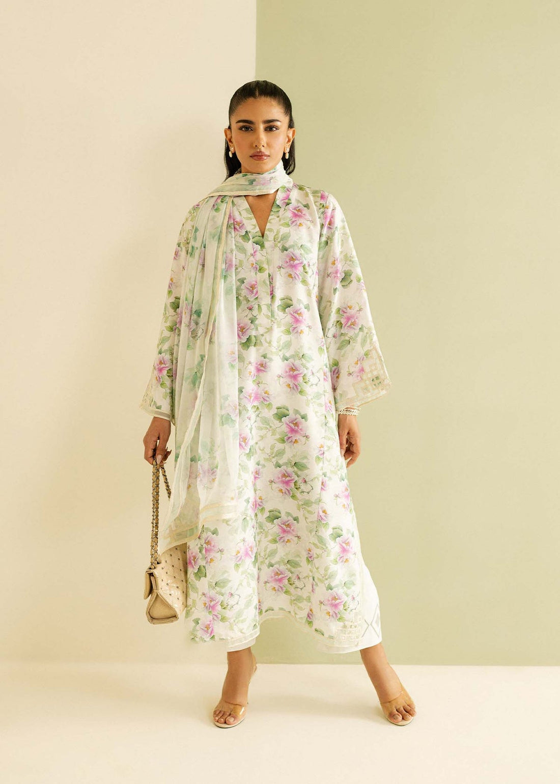 Mahgul | Ayanas Garden | Rose Reverie by Mahgul - Designer Dress - Type: Ladies Clothes - Available at Libayah - 100% Original