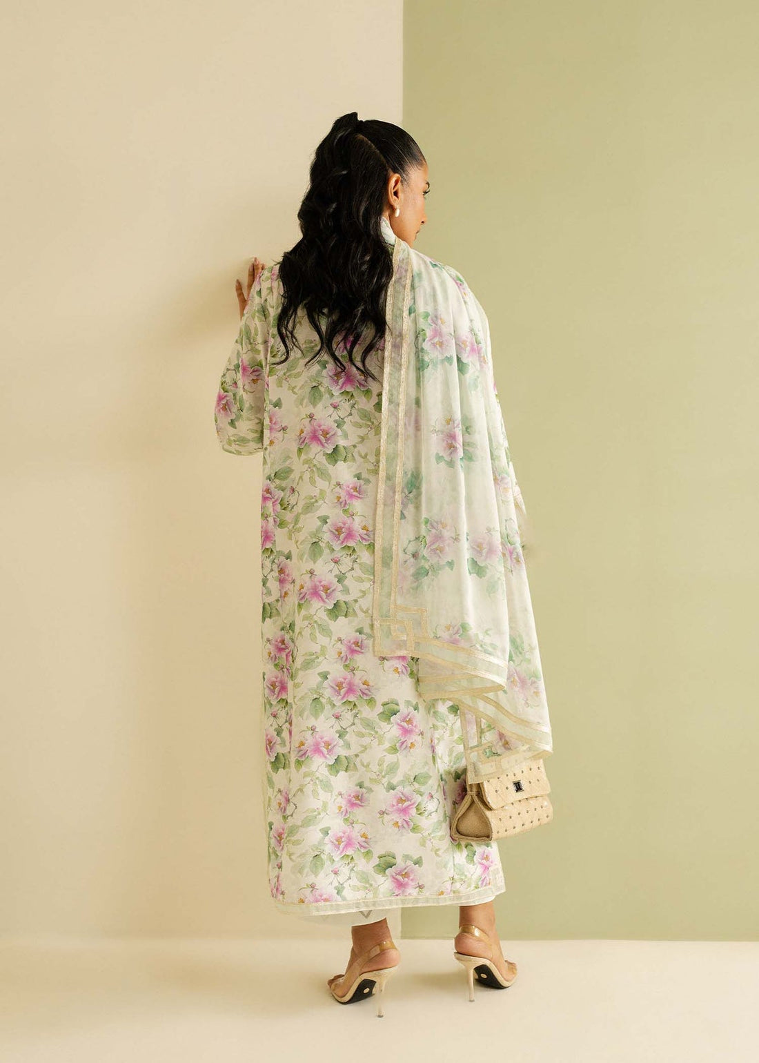 Mahgul | Ayanas Garden | Rose Reverie by Mahgul - Designer Dress - Type: Ladies Clothes - Available at Libayah - 100% Original