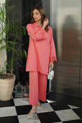 Sahar | Ready to Wear Basics | Sunset Coral by Sahar - Designer Dress - Type: Ladies Clothes - Available at Libayah - 100% Original