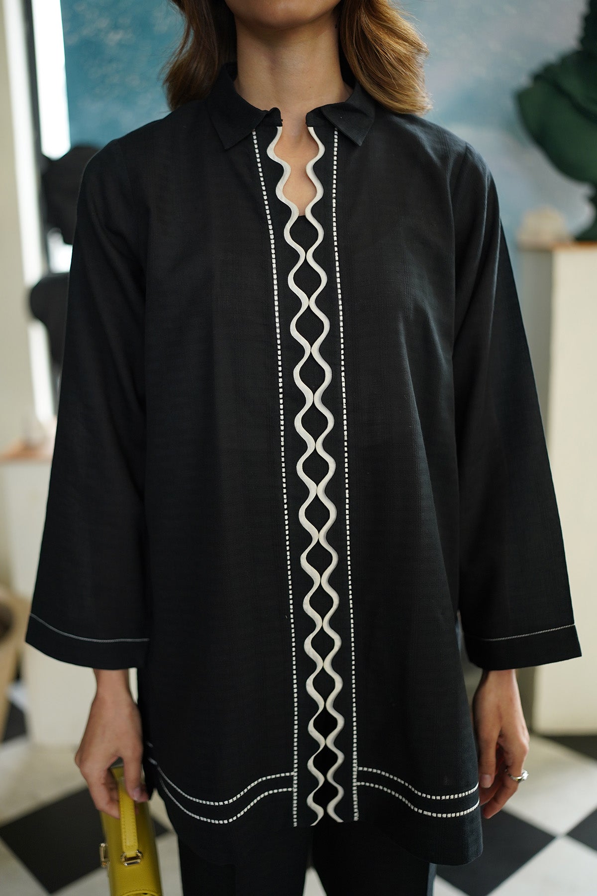 Sahar | Ready to Wear Basics | Midnight Embrace by Sahar - Designer Dress - Type: Ladies Clothes - Available at Libayah - 100% Original